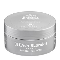 Тонуюча маска для попелястих і сивих відтінків Lee Stafford BLEAch Blondes Ice White Toning Mask, 200 мл