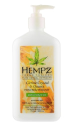 Зволожуюче молочко для тіла з мерехтливим ефектом "Кристал-цитрус" Hempz Fusions Citrine Crystal & Quartz Moisturiser, 500 мл