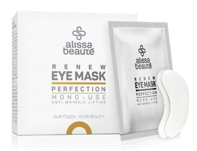Одноразова маска з ліфтинговим та дренажним ефектами Alissa Beauté Perfection Renew Eye Mask, 1х3 мл