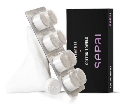 Бавовняні рушники Sepai Cotton Towels, 8 шт