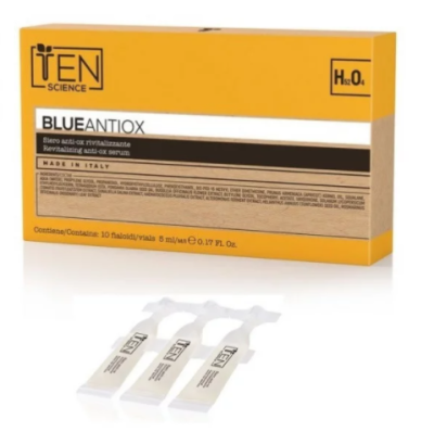 Антиоксидантна сироватка, що відновлює, TEN Blue Antiox Revititalizing Serum, 10x5 мл