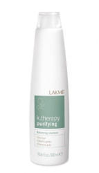 Балансирующий шампунь для жирных волос Lakme K.Therapy Purifying Balancing Shampoo, 300 мл
