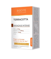 Активатор загара Biocyte Terracotta TERRACOTTA BRONZAGE INTENSE NEW, 30 капсул