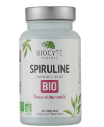 Спіруліна в таблетках Biocyte Spiruline Bio, 60 шт