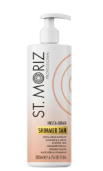 Средство для легкого загара с эффектом шиммера St.Moriz Professional Insta-Grad Shimmer Tan, 200 мл