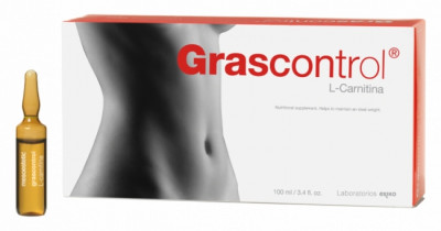 Пищевая добавка с Л-карнитином Mesoestetic Grascontrol L-carnitina, 20х5 мл