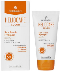 Тональный солнцезащитный гидрогель Cantabria Heliocare Color Sun Touch Hydragel SPF 50, 50 мл