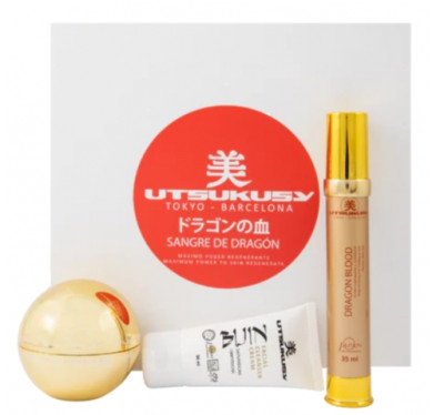 Антивозрастной набор для интенсивной регенерации кожи Utsukusy Dragon's Blood Kit