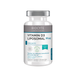 Липосомальный витамин D3 в капсулах Biocyte Vitamine D3 Liposomal, 90 шт