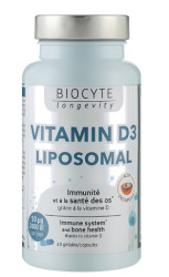 Липосомальный витамин D3 в капсулах Biocyte Vitamine D3 Liposomal, 30 шт