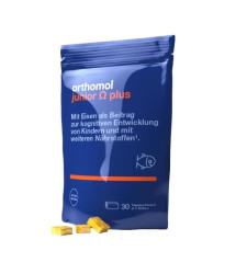 Жувальні іриски Orthomol Junior Omega Plus, 90 шт