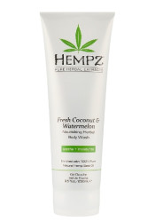 Питательный гель для душа "Кокос-Арбуз" Hempz Fresh Coconut & Watermelon Nourishing Herbal Body Wash, 250 мл