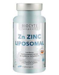 Цинк ліпосомальний у капсулах Biocyte Longevity Zn Zinc Liposomal, 60 шт