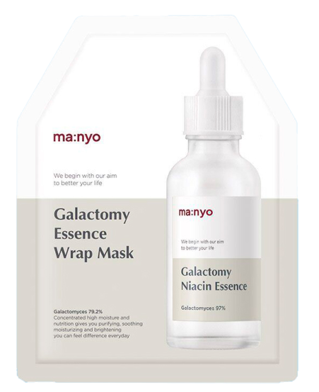 Маска гидрогелевая с галактомиссисом Manyo Galactomy Essence Wrap Mask
