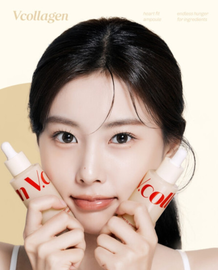Сироватка антивікова з колагеном Manyo V.collagen Heart Fit Ampoule, 50 мл