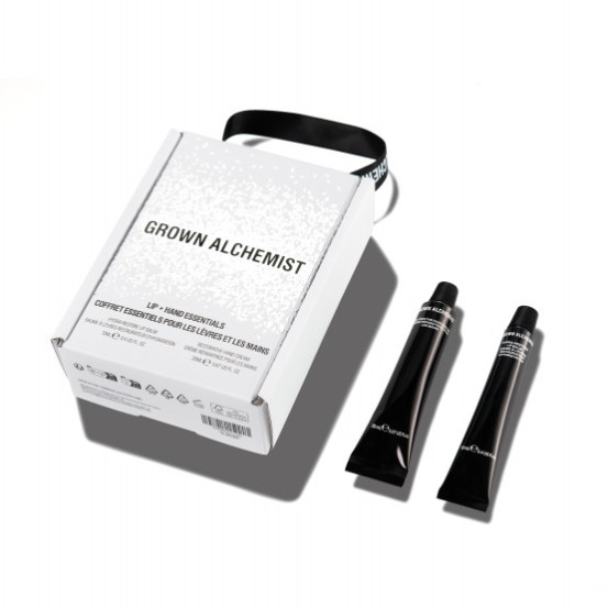 Изысканный дуэт для увлажнения губ и кожи рук Grown Alchemist Lip + Hand Essentials