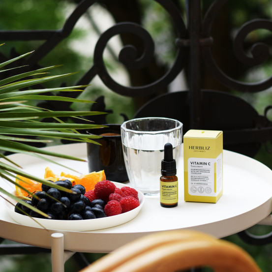 Витамин С в каплях Herbliz Vitamin C, 10 мл