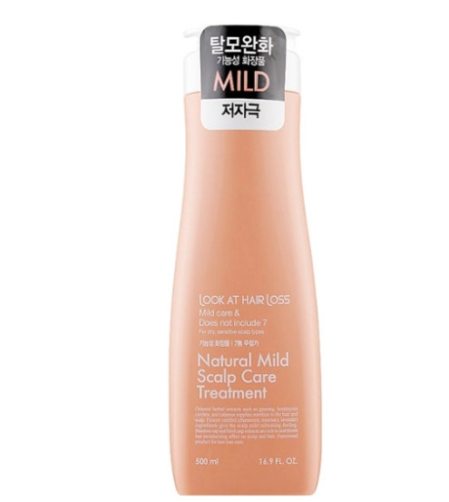 Кондиционер против выпадения волос для чувствительной кожи головы Daeng Gi Meo Ri Look At Hair Loss Natural Mild Scalp Care Treatment, 500 мл