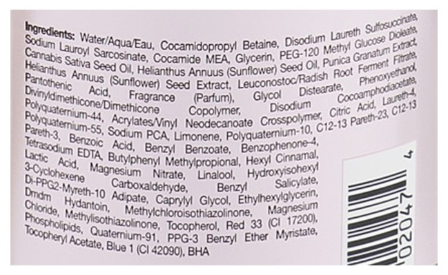 Зволожуючий гранатовий шампунь Hempz Daily Herbal Moisturizing Pomegranate Shampoo, 265 мл