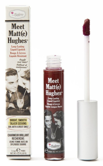 Жидкая матовая помада The Balm Meet Matte Hughes Adoring, 7.4 мл