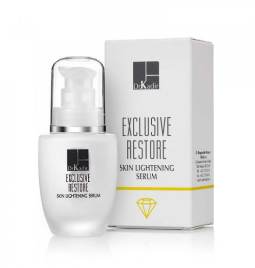 Сыворотка осветительная Dr. Kadir Exclusive Restore Skin-Lightening Serum, 30мл