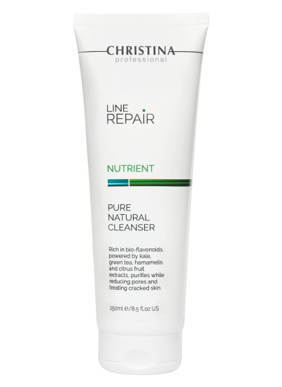 Натуральна очищувальна пінка Christina Line Repair Nutrient Pure Natural Cleanser, 250 мл