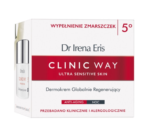 Глобально відновлюючий нічний крем Dr. Irena Eris Clinic Way 5 Regenerating night cream, 50 мл