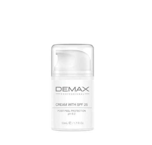 Постпілінговий захисний крем із SPF 25 Demax, 50мл