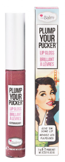 Блеск для губ The Balm Plump Your Pucker Lip Gloss Extravagant, 7 мл