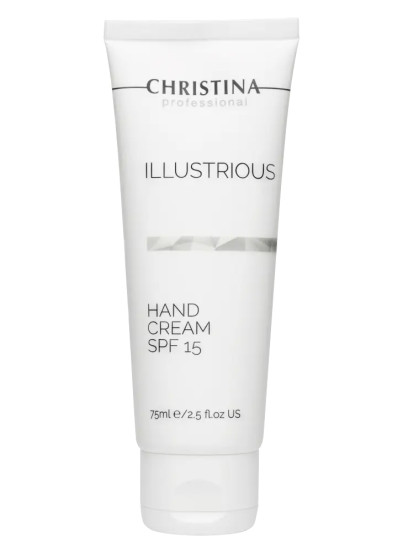 Захисний крем для рук Christina Illustrious Hand Cream SPF 15, 75 мл