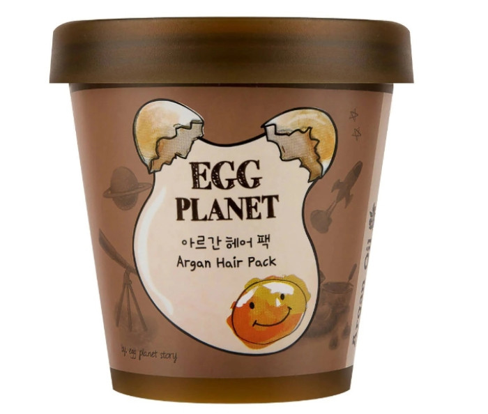 Маска для волосся з екстрактом яєчного жовтка та аргановим маслом Daeng Gi Meo Ri Egg Planet Argan Hair Pack, 200 мл
