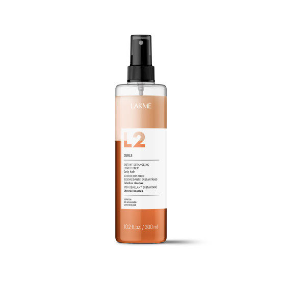 Двофазний кондиціонер для кучерявого волосся Lakme L2 CURLS, 300 мл