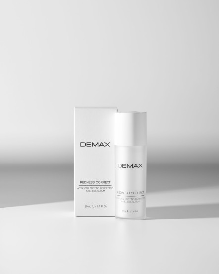 Сироватка-коректор для сухої, чутливої та куперозної шкіри Demax REDNESS CORRECT Advanced soothing corrector intensive serum, 30 мл