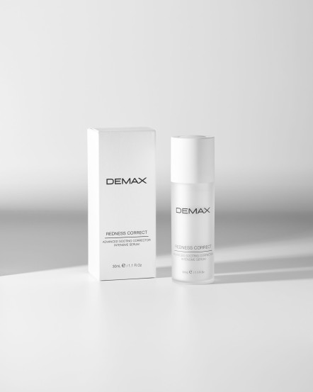 Сироватка-коректор для сухої, чутливої та куперозної шкіри Demax REDNESS CORRECT Advanced soothing corrector intensive serum, 30 мл