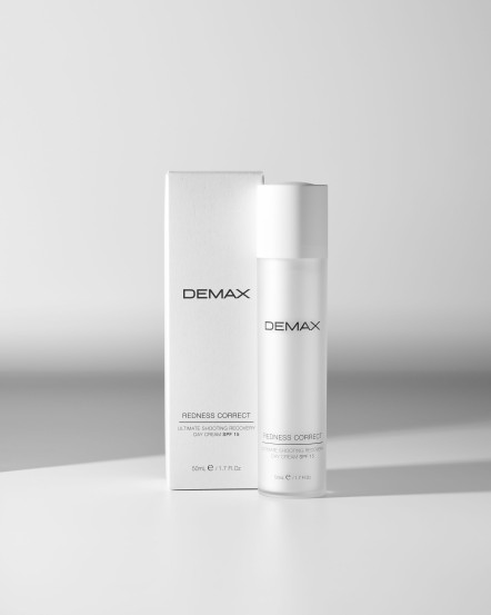 Регенируючий крем-флюїд Demax REDNESS CORRECT Ultimate soothing recovery day cream SPF 15, 50 мл