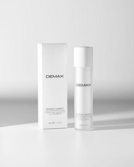 Регенируючий крем-флюїд Demax REDNESS CORRECT Ultimate soothing recovery day cream SPF 15, 50 мл