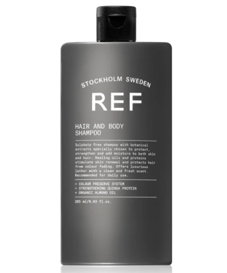 Шампунь та гель для душу 2 в 1 для чоловіків REF Hair & Body Shampoo, 100 мл