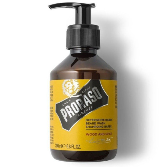 Шампунь для бороды Proraso Wood & Spice Beard Shampoo, 200 мл