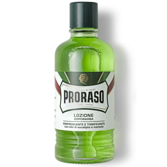 Лосьон после бритья с экстрактом эвкалипта Proraso Green After Shave Lotion Refresh Eucalyptus, 400 мл