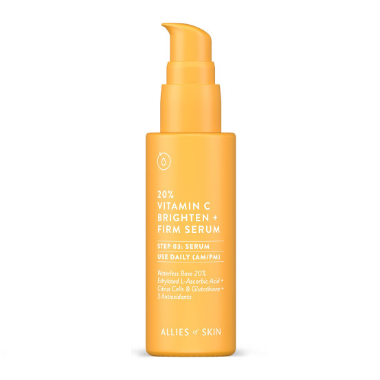Сыворотка для лица с витамином С Allies Of Skin 20% Vitamin C Brighten + Firm Serum, 30 мл