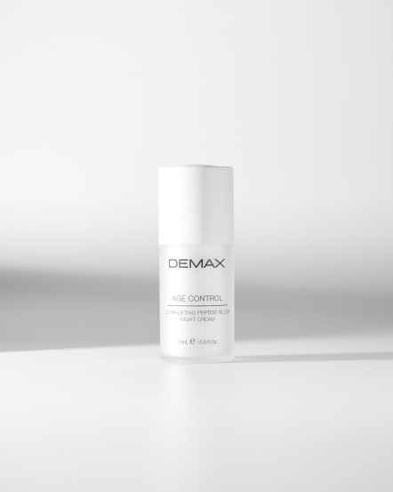 Ночной заполняющий лифтинг-крем с пептидами Demax Age control ultra-lifting peptide filler night cream, 15 мл