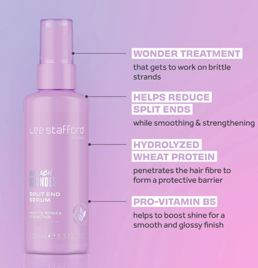 Сыворотка для кончиков волос Lee Stafford Bleach Blondes Split End Serum, 75 мл