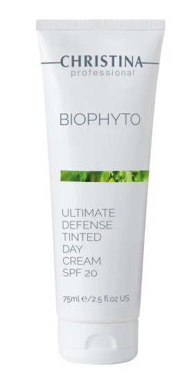 Био Фито Дневной крем «Абсолютная защита» с тоном Christina Bio Phyto Ultimate Defense Tinted Day Cream SPF 20, 75 мл