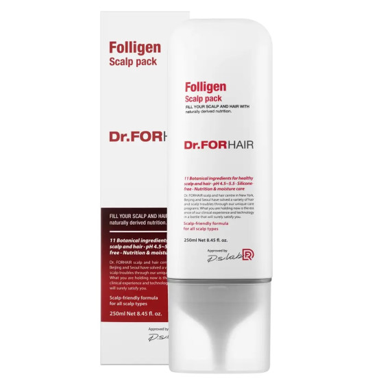 Оздоравливающая маска для кожи головы Dr. FORHAIR, 250 мл