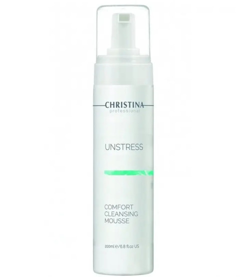 Очищающий мусс Christina Unstress Comfort Cleansing Mousse, 200 мл