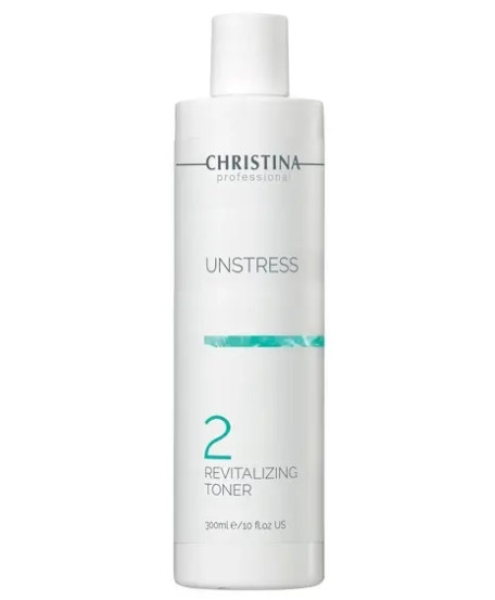 Восстанавливающий тоник (шаг 2) Christina Unstress Revitalizing Toner, 300 мл