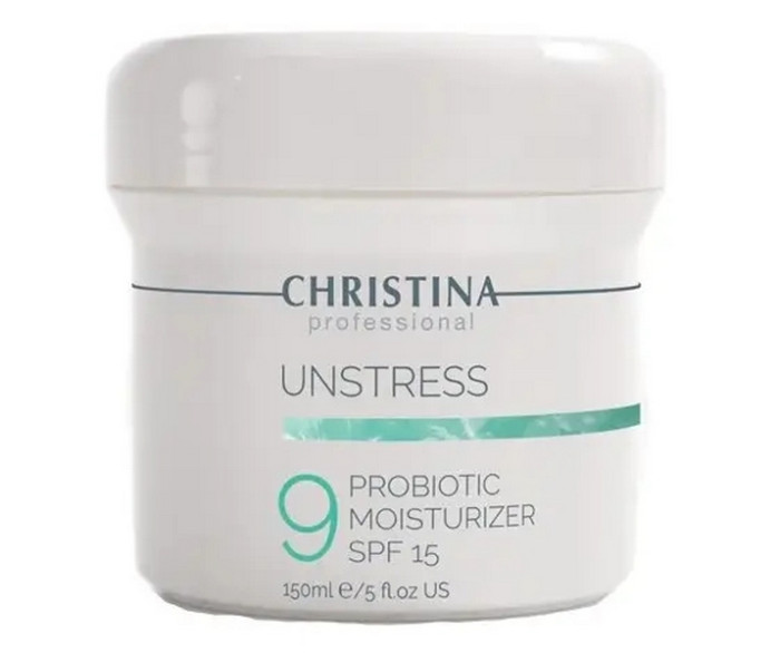 Зволожуючий засіб "Пробіотик" (крок 9) Christina Unstress ProBiotic Moisturizer SPF 15, 150 мл