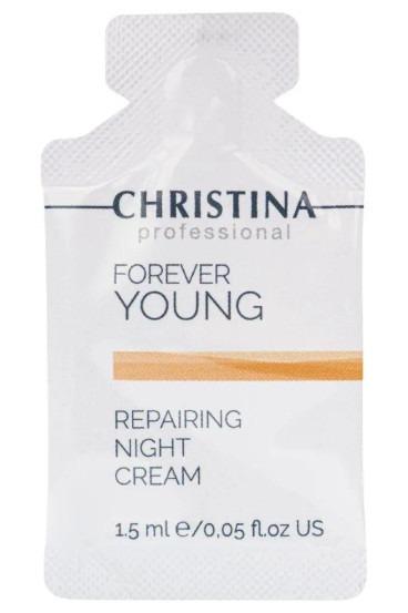 Ночной восстанавливающий крем Christina Forever Young Repairing Night Cream, 30х1,5 мл