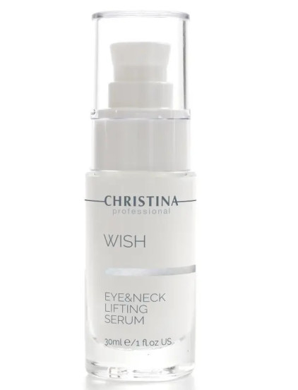 Омолаживающая сыворотка для кожи вокруг глаз и шеи Christina Wish Eyes & Neck Lifting Serum, 30 мл