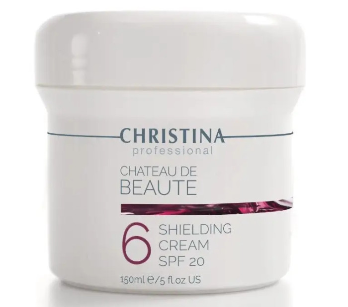 Крем для обличчя (крок 6) Christina Chateau de Beaute Shielding Cream SPF 20, 150 мл